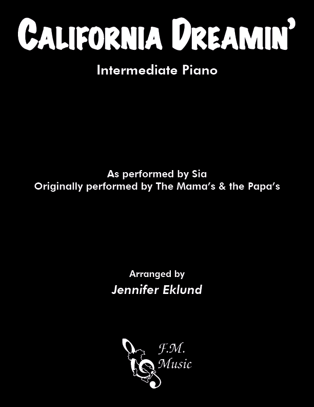 California Dreamin' (Intermediate Piano)